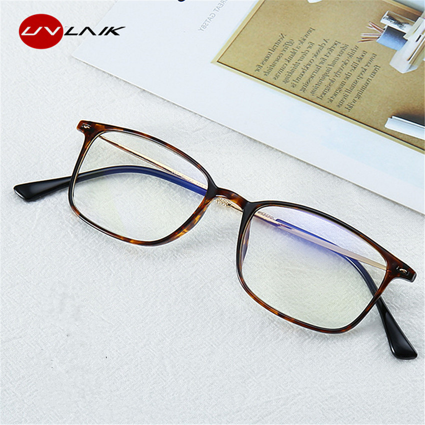 UVLAIK lunettes de Lecture Bifocales Hommes Femmes Surdimensionné Cadre En Métal Dioptrie Lunettes 1.0 1.5 2.0 2.5 3.0