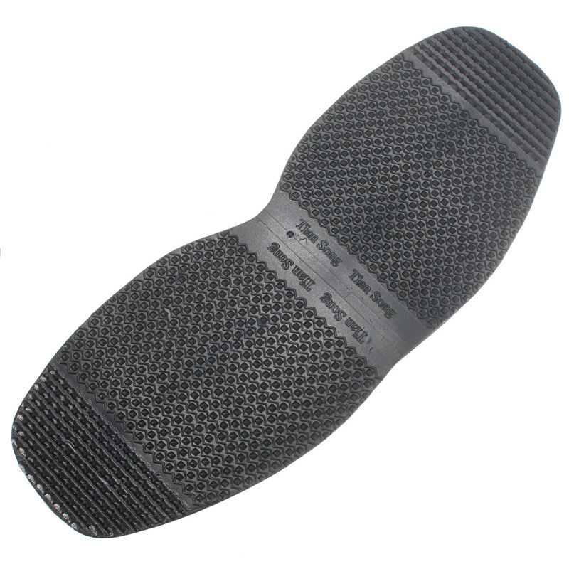 Men DIY Stick On Soles Shoe Repair Pad Black Rubber Anti-slip Shoe Pad Camping Hiking Insoles
