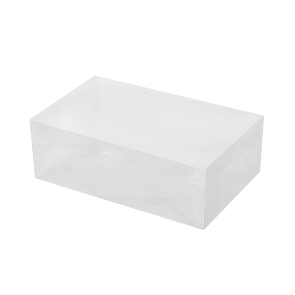 kippen Schuhe Kasten Verdickt transparent Schublade fallen Kunststoff Schuh Boxen Stapelbar Kasten Schuh Veranstalter Schuhkarton lagerung Schuh Gestell