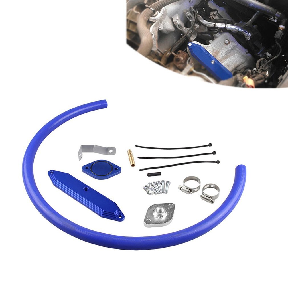 18Pcs/set Complete EGR Cooler & Throttle Valve Delete Kit for Ford 11-14 F-250 F-350 F-450 6.7L Powerstroke