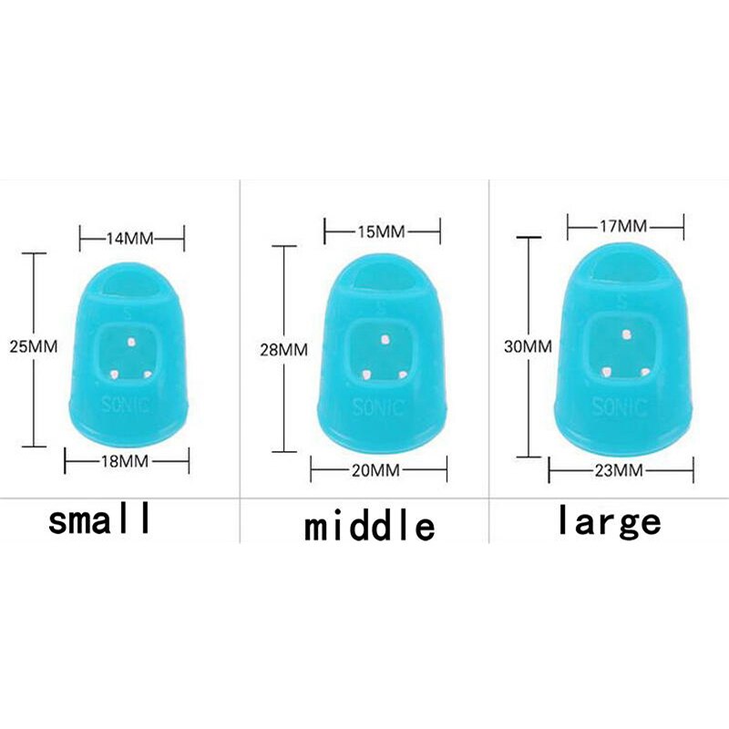 Leder Fingerhut Mit Metallplatte - Schutz Für Quilten, Nähen & Handarbeiten