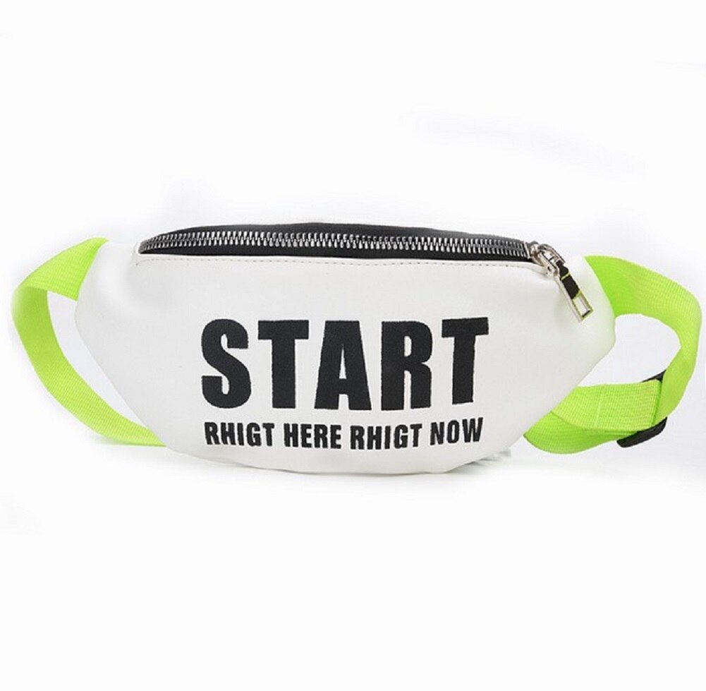 Kinderen Brief Heuptas Mannen Riem Mode Vrouwen Borst Handtas Unisex Fanny Pack Dames Taille Pack Belly Tassen Telefoon pouch