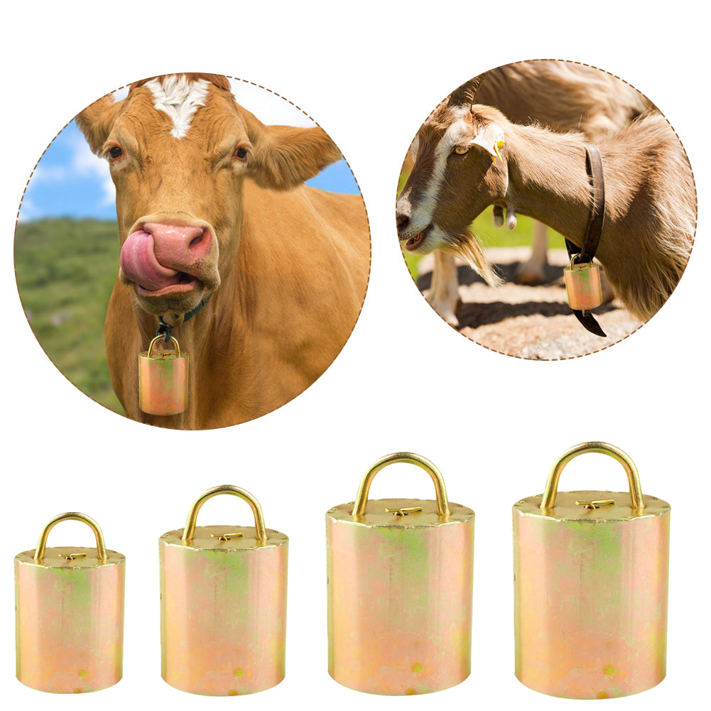 Catle Sheep Grazing Bells Cow Horse Goat Anti Lost Metal Bell Anti Theft Louder Bell Livestock Equipment Farm Animal Supplies