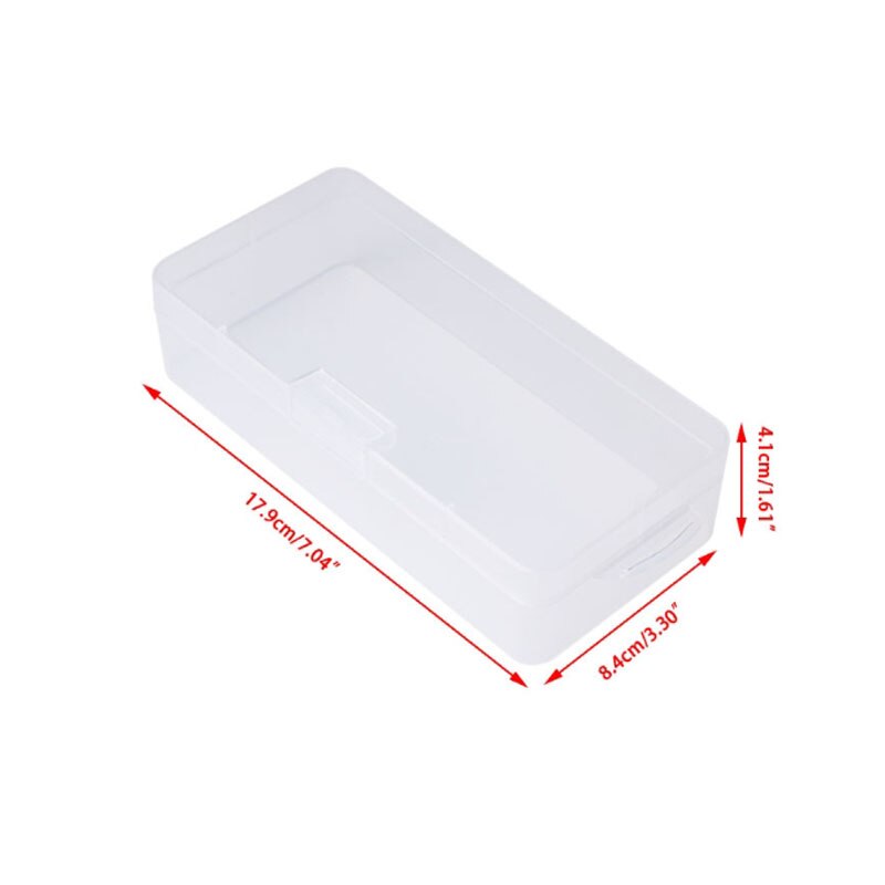 Transparent plastic box Storage Collections Product packaging box dressing case Case G03: 12