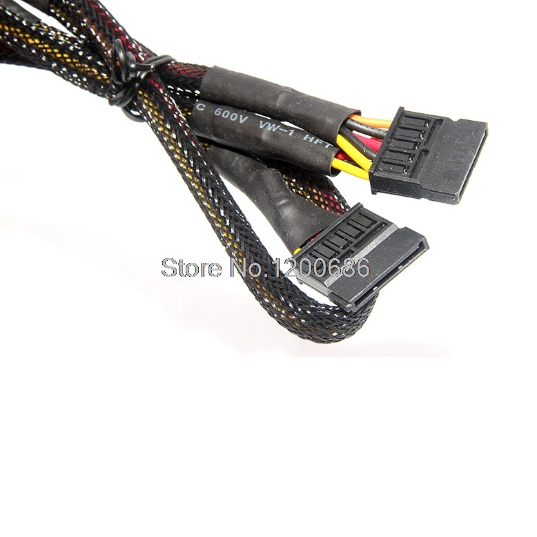 88cm psu kabelsats sata kabelmatta premium individuellt ärmad sata kabel kabelmatta