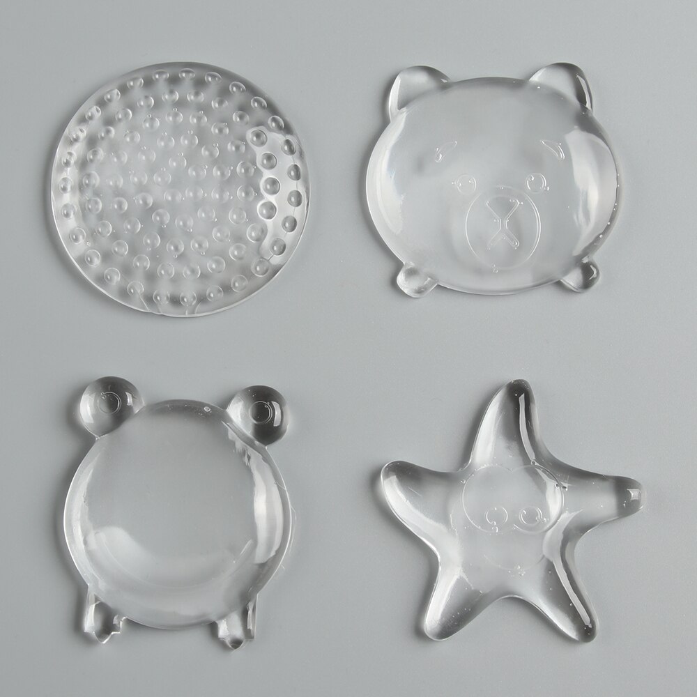 Door Stoppers Wall Protection Safety Shock Absorber Handle Bumpers PU Transparent Wall Stickers Rubber pads Anti Collision pads