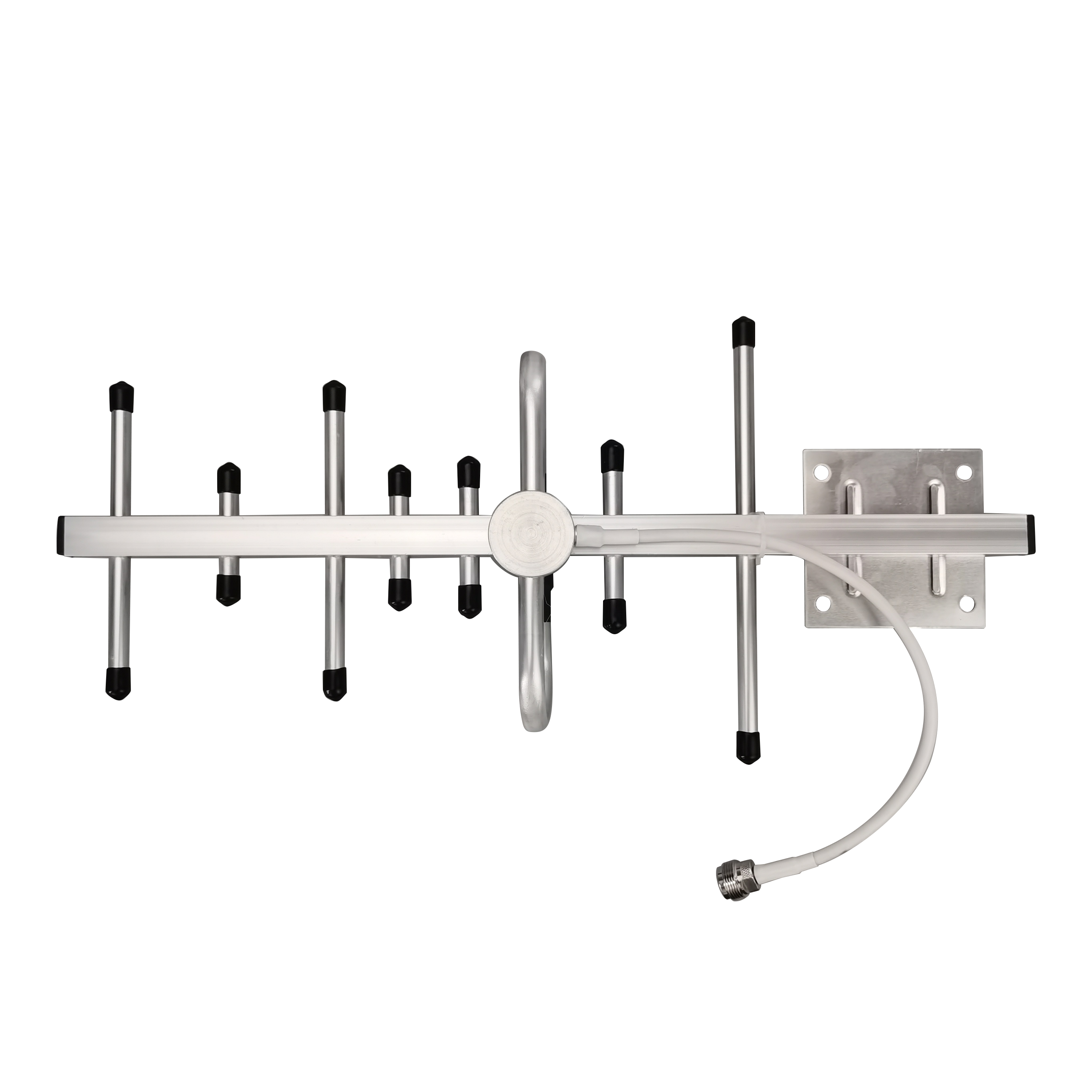 Antena Yagi 2G 3G 4G para exteriores, 698-2700 MHz, compatible con repetidor de señal GSM UMTS LTE WCDMA, 10 dBi, trabajo de alta ganancia para todos los impulsores