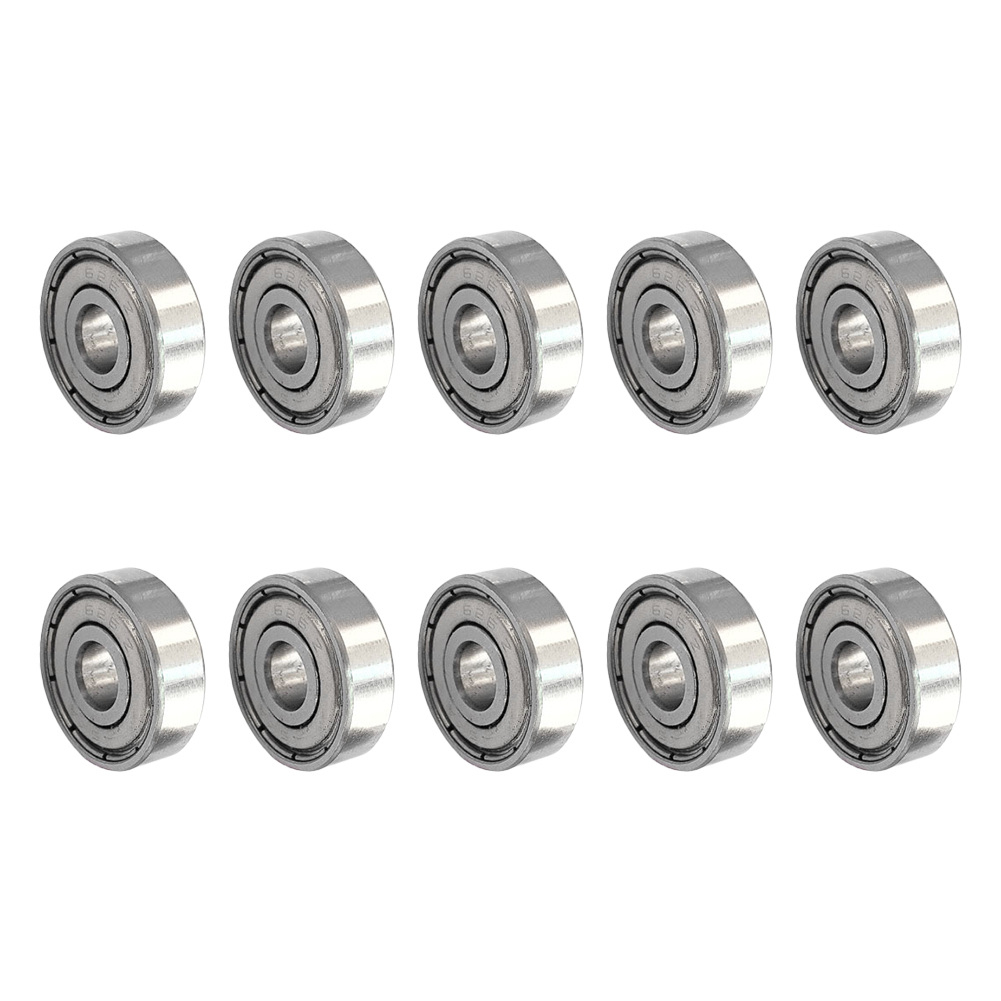 10-100 stücke Kugellager 608zz 623zz 624zz 635zz 626zz 688zz für Skateboard 3D-Drucker Schlittschuh hoch Kohlenstoff Stahl Miniatur Lagerbier: Orange / 3mm