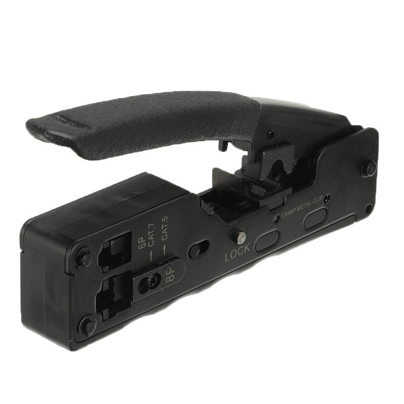 Telephone Line Connector Clamp Pliers for Cat7 Cat8 Tail Clip Rj45 Cat5e Cat6 Cable Clamp Rj11 6p Network Telecom Crimping Tool