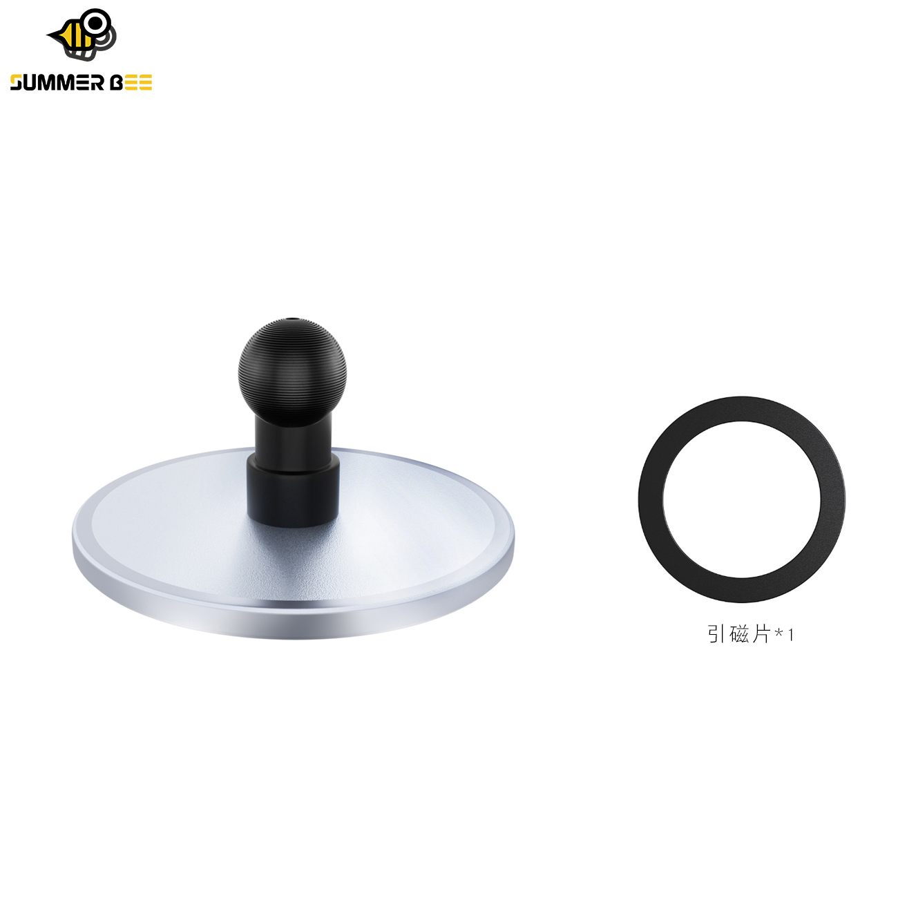 25mm/17mm/20mm ballhead mount For Magsafe Magstic Phone Holder Iphone13 14 15 Pro Max Magnetic Phone Holder: CRYSTAL