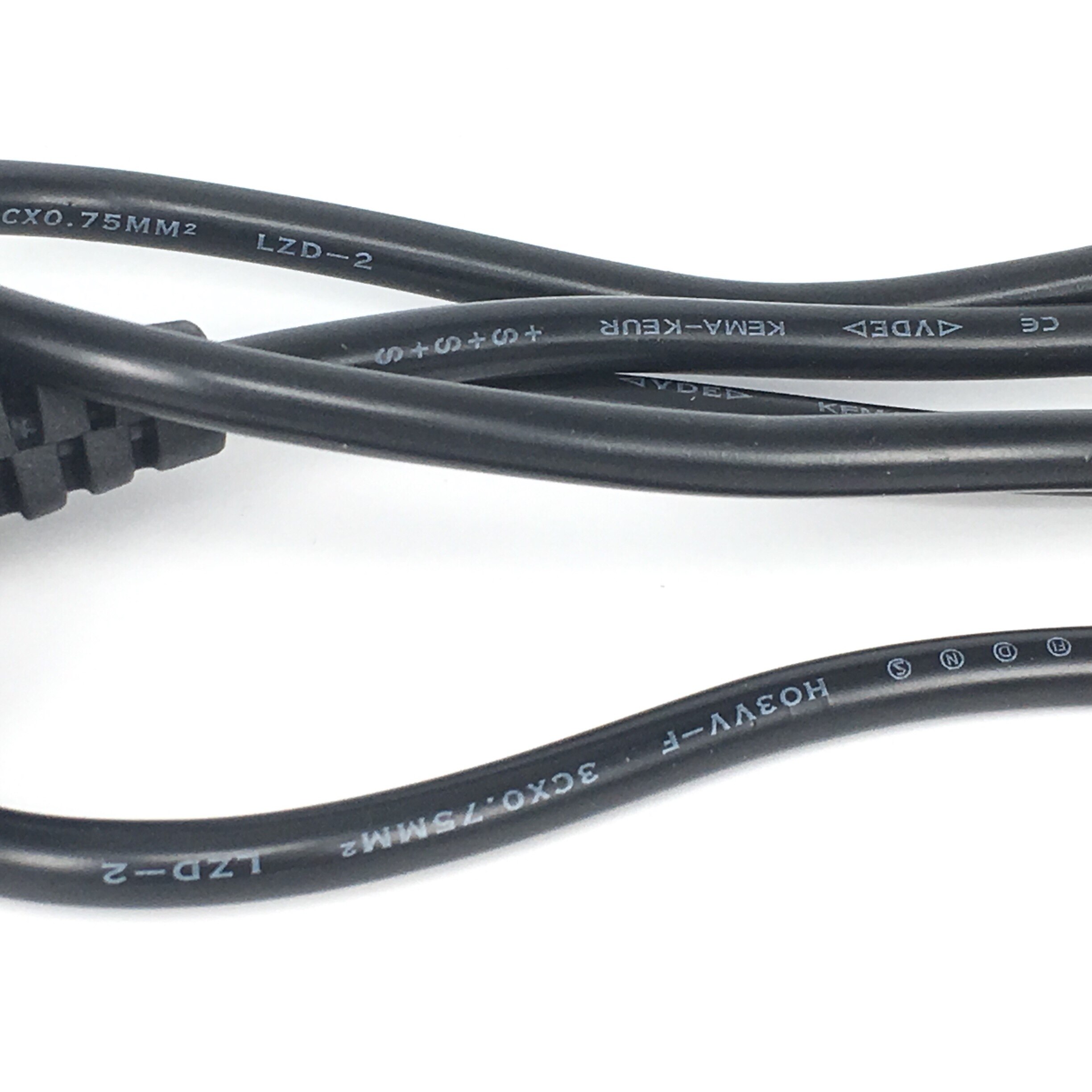 Câble d'alimentation ca européen IEC C5, 1.2m/1.5m/1.8m, rallonge pour pc portable et Notebook
