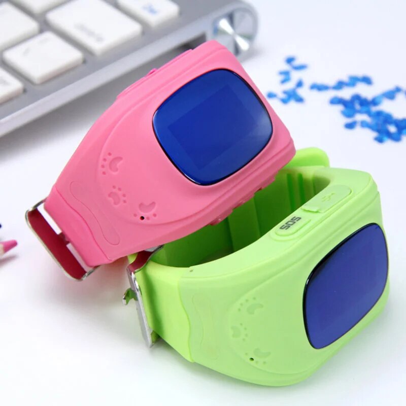 Smart Wrist Watch Kids Smart Positioning Call Watch Multi-Language for Children DU55
