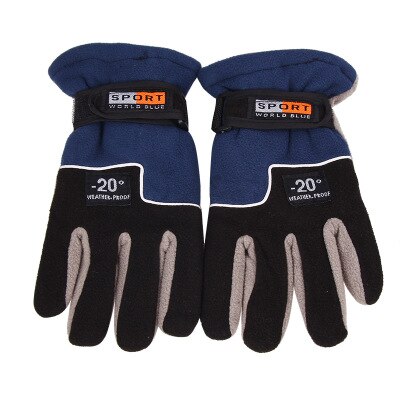 Vinterfiskehandsker fleece varme handsker vindtæt udendørs fiskerihandsker fleece fuldfingerhandsker til mænd og kvinder: 1