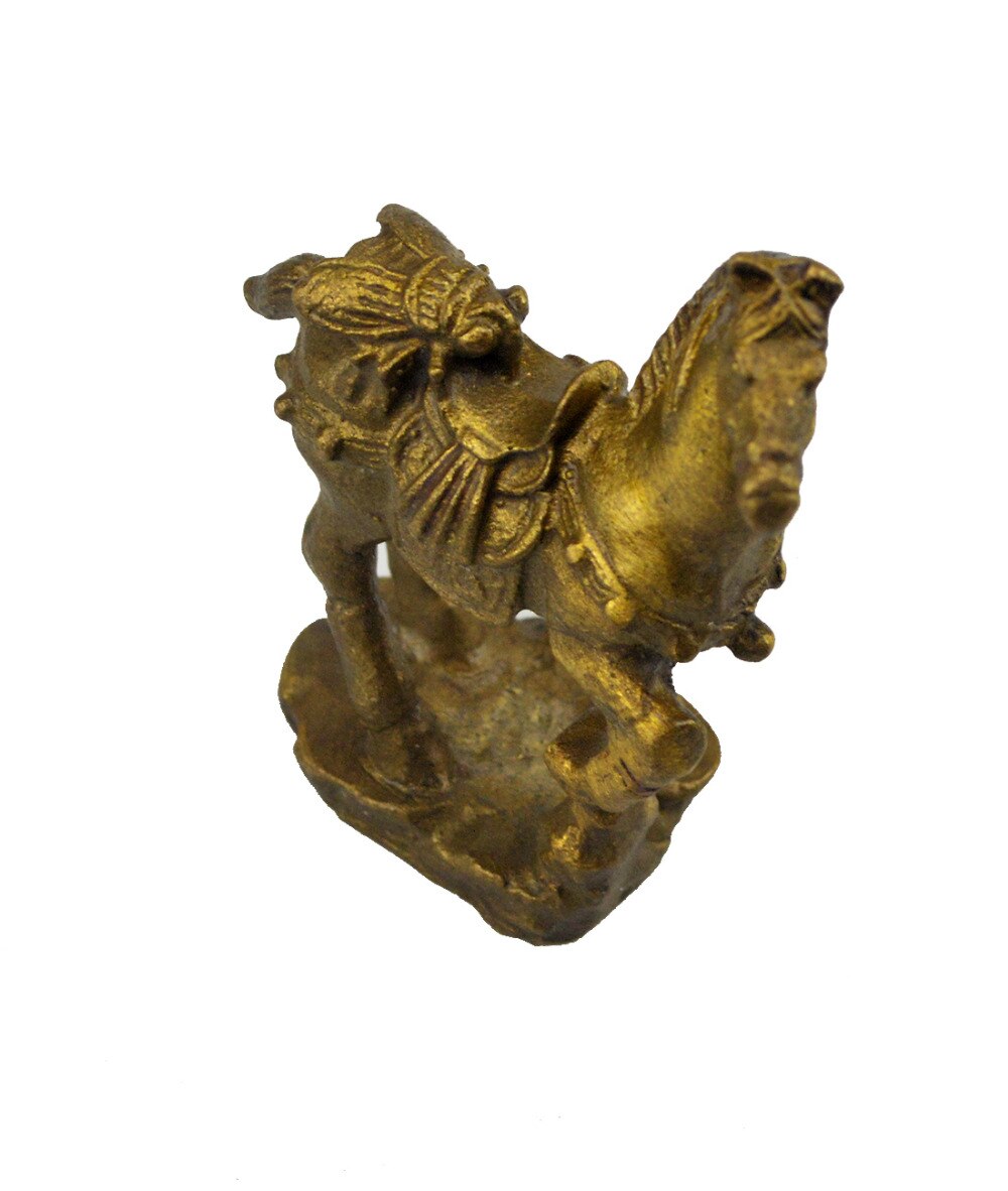 Cinese Feng Shui ottone volare in poi cavallo Immediata Vincente Carriera M5015