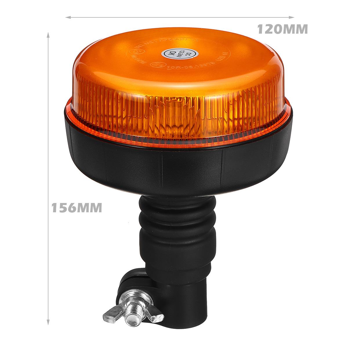 Roterende Knipperende Noodwaarschuwing Led Truck Strobe Waarschuwingslampje Waterdicht Amber Baken Werken Light E9 Voor Tractor