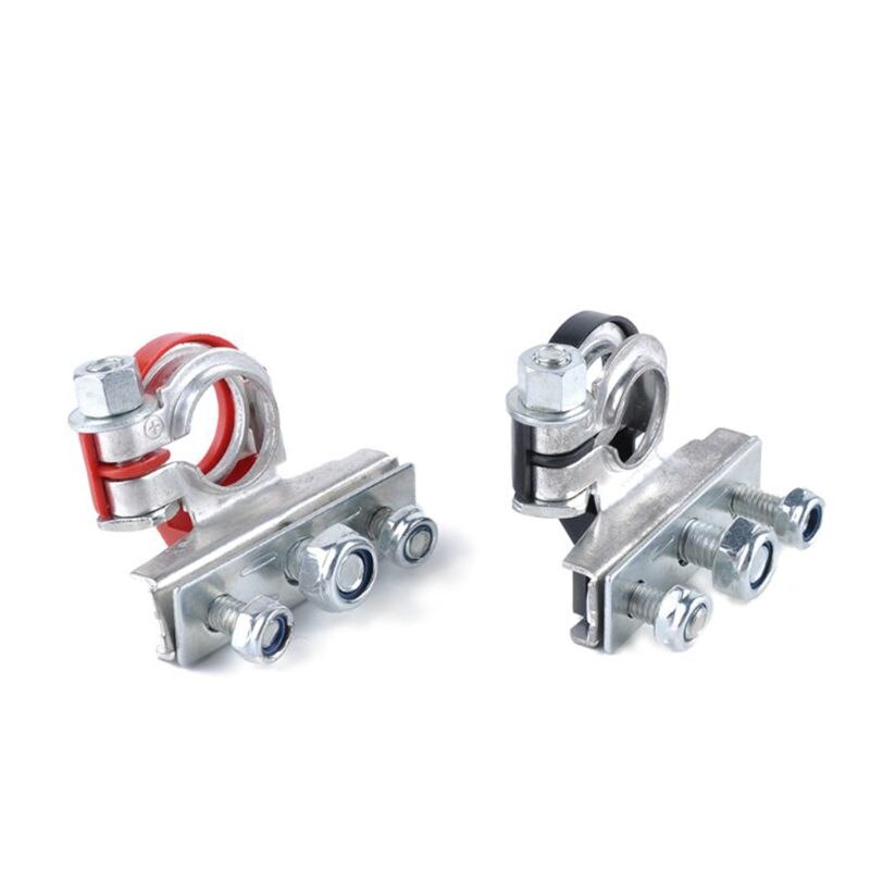 2Pcs 12V Copper Car Battery Terminal Connector Battery Quick Release Battery Clamps for most vehicles