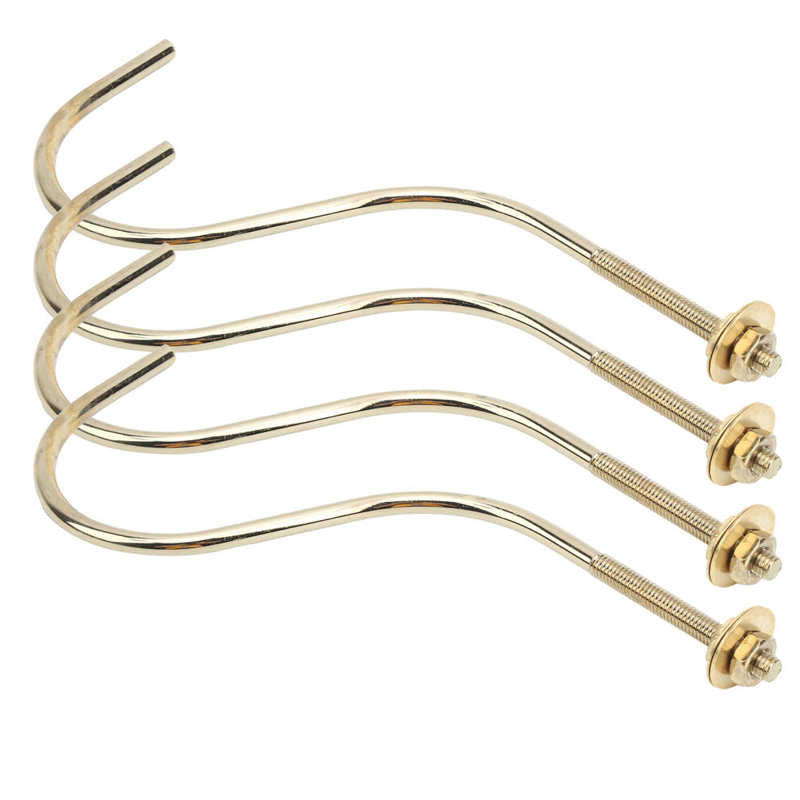 Krawędź stołu hak krawędziowy 2 zestaw miedziany Snooker stół bilardowy krawędź haczyki stojaki bilard dostawy bilard hak