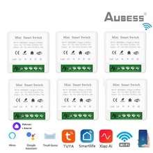 Tuya Mini Wifi Schalter Für Smart Home 16A 2-weg APP Fernbedienung Timing Und Stimme Arbeit Mit Yandex alice Alexa, google Hause