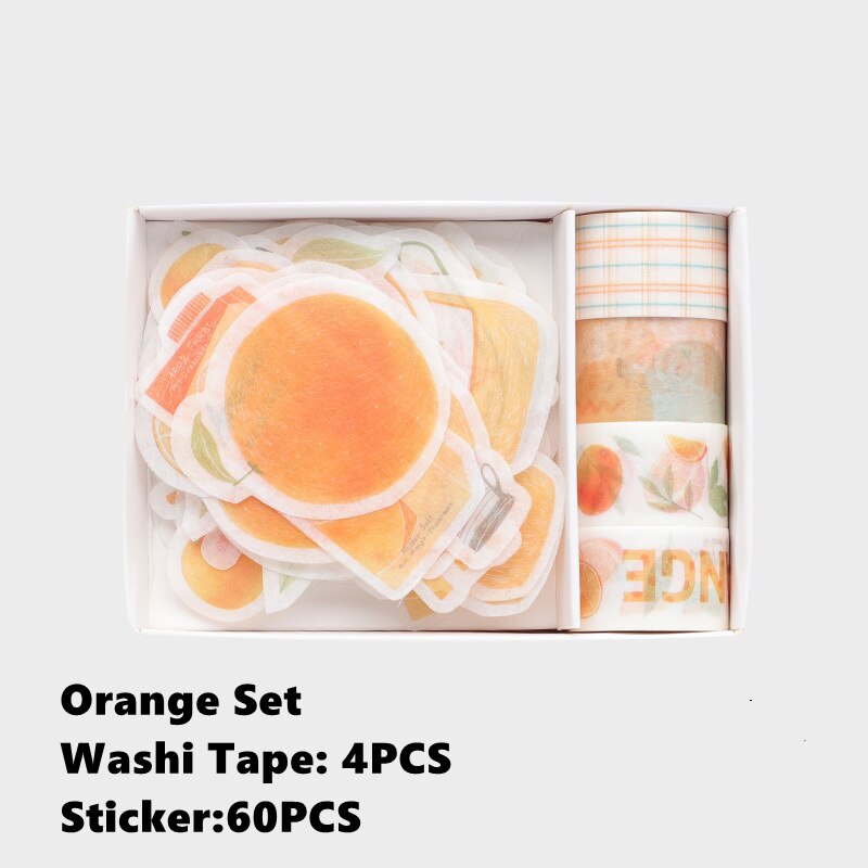 Kawaii Fruit Washi Tape Sticker Set For Scrapbooki... – Vicedeal
