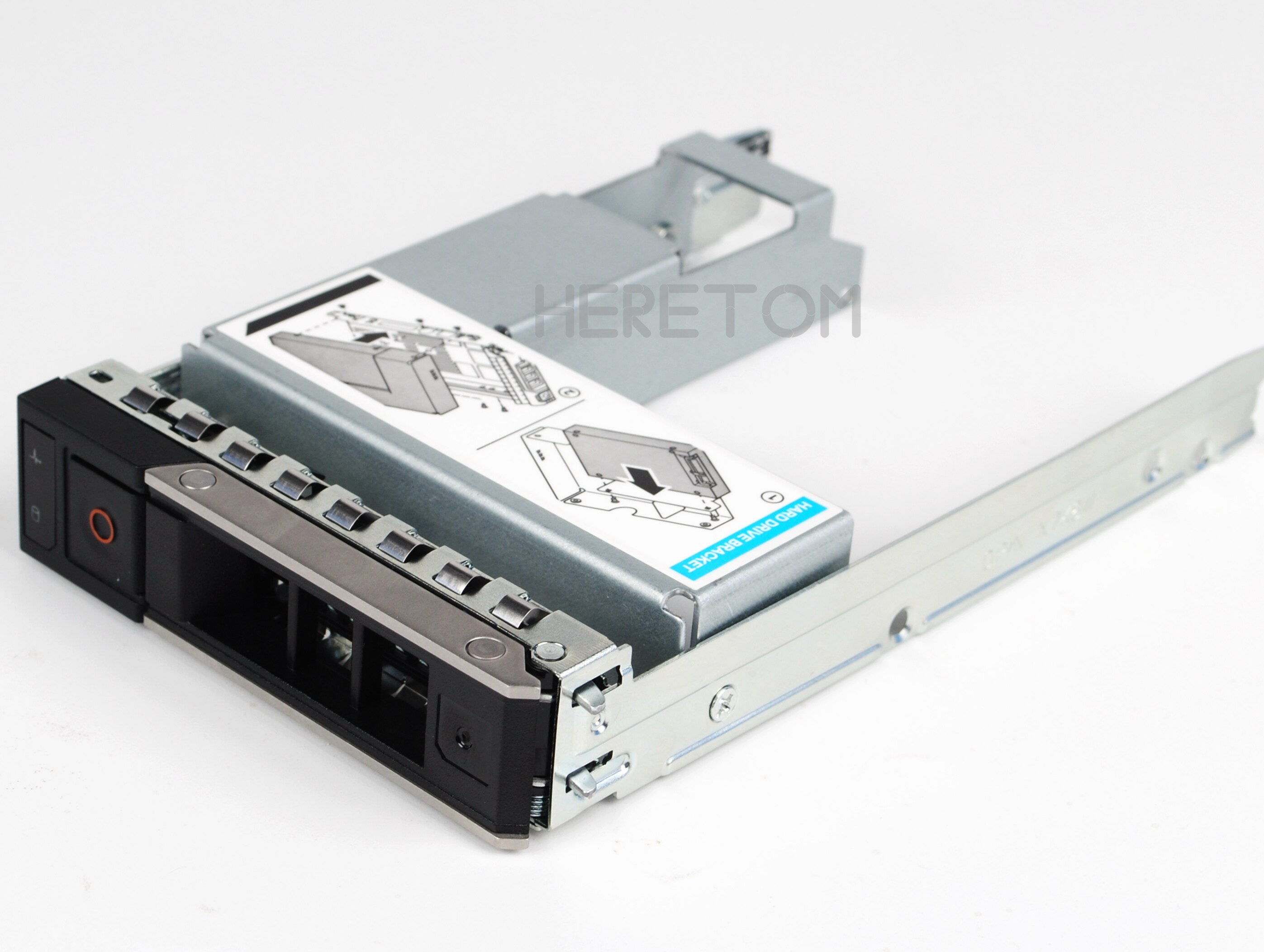 Heretom 2.5 "tot 3.5" HDD Adapter + 3.5 "tray Caddy voor Dell Poweredge R240 R340