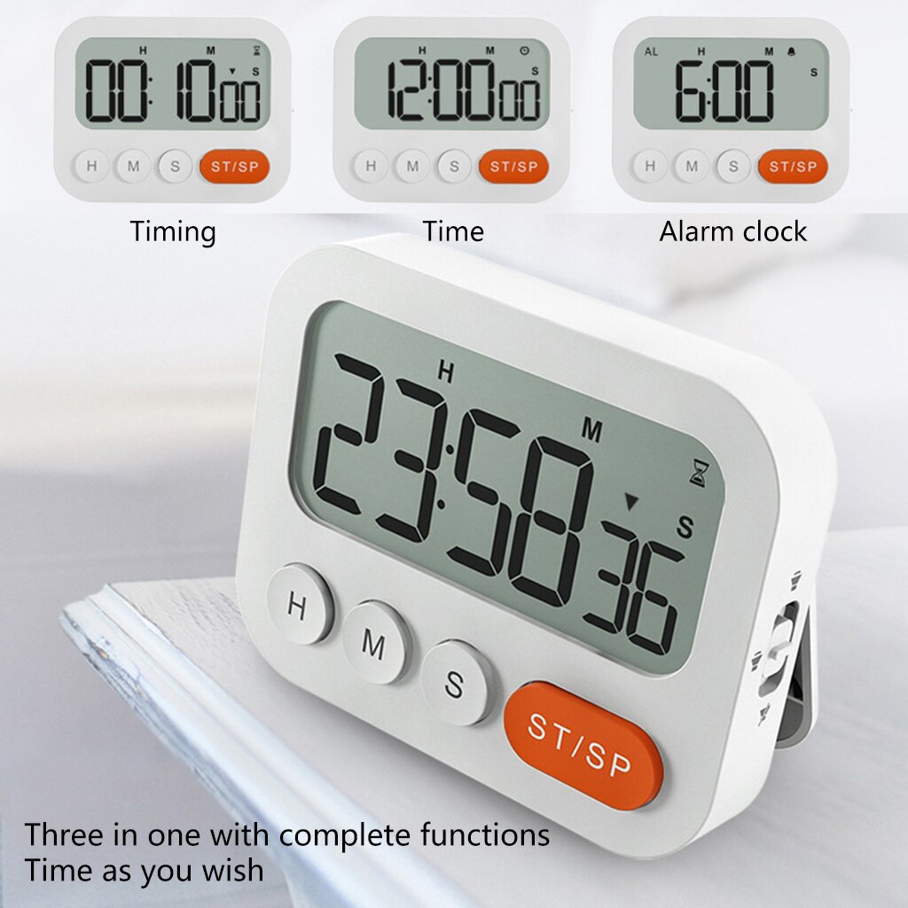 Classroom Timer Kitchen Timer Cooking Timer Magnetic Digital Stopwatch Clock Timer Applicable Teacher Stud Exercise