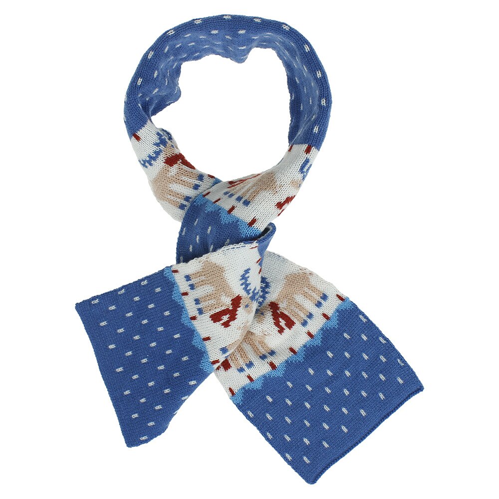Écharpe en tricot avec motif de dinosaure brodé, pour enfants, garçons et filles, d'anniversaire de noël: 4