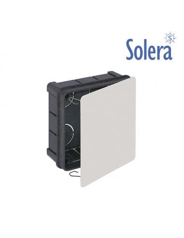 Caja cuadrada 100x100x45mm garra metalica solera