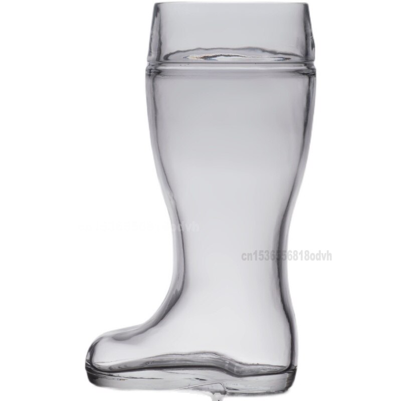 Vaso de cerveza con forma de botas creativas, vaso transparente de cerveza de tiro, vaso de jugo de caramelo KTV, vaso de cerveza especial lindo