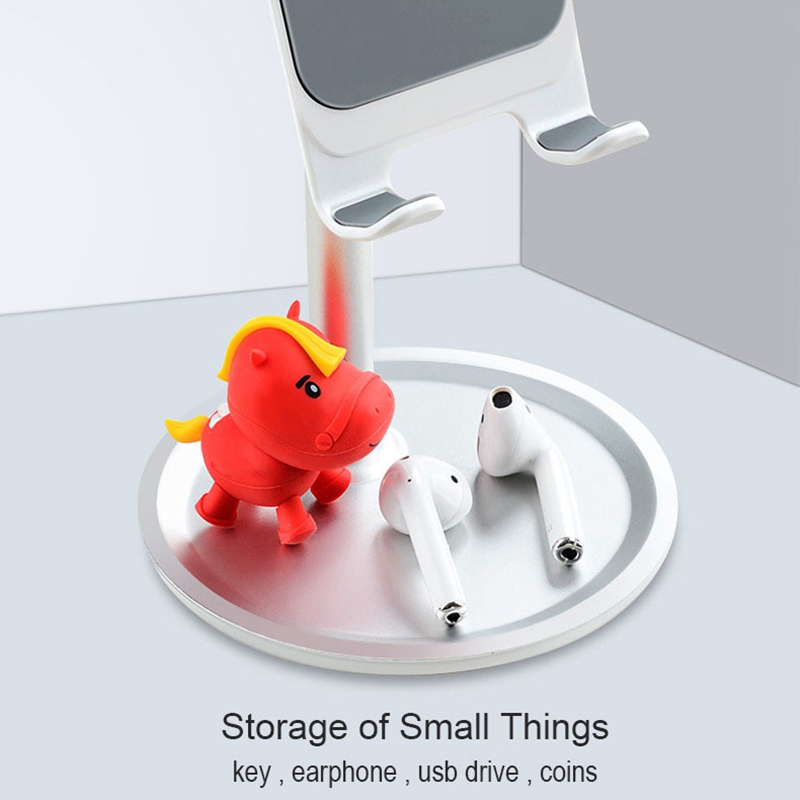 Universal Adjustable Desktop Cell Phone Holder for iPhone iPad Samsung Tablet Mobile Desk Mount Phone Holder Stand Support