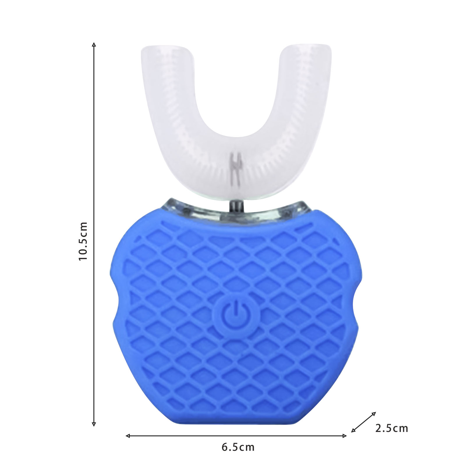 Ultrasonic U-Shape 360° Electric Toothbrush Practical Sturdy Electric Toothbrush For Travel