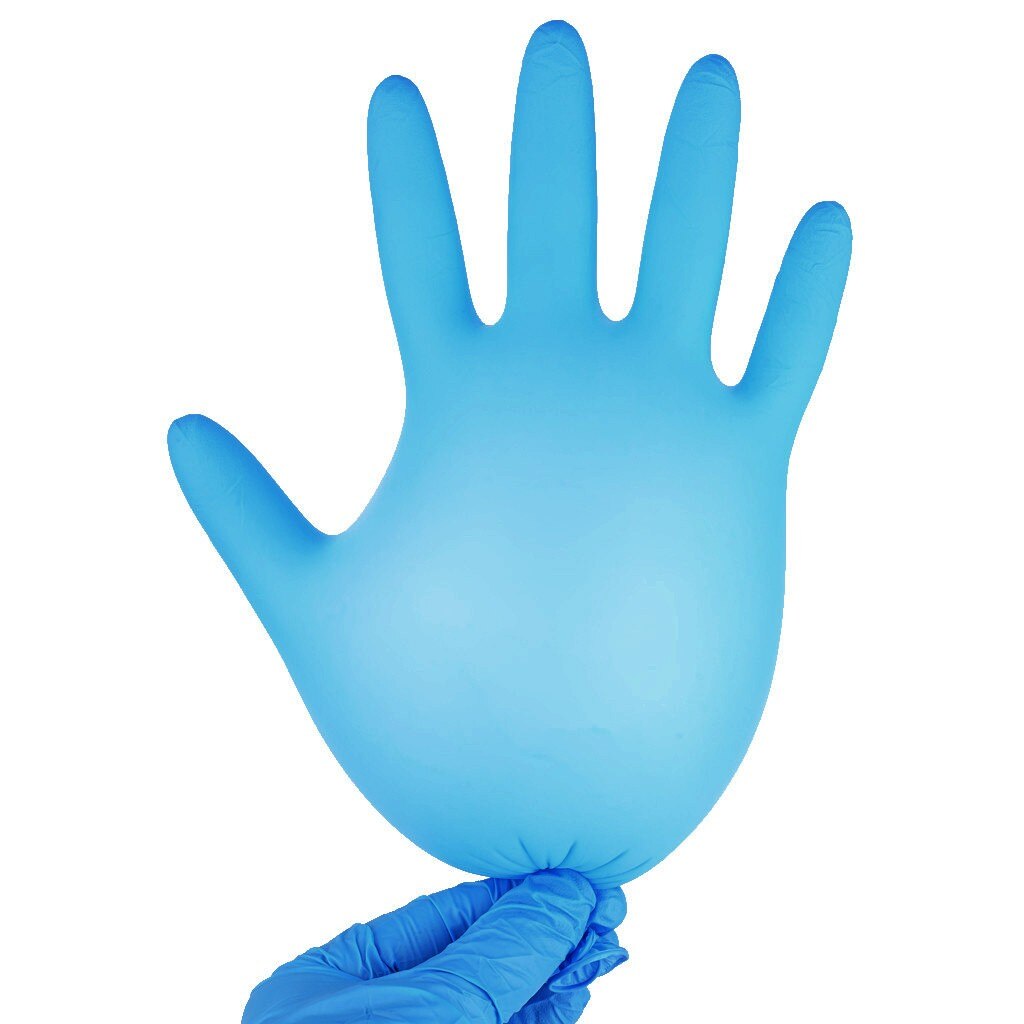 Blauw Wegwerp Handschoenen Sport Volledige Vinger Latex Handschoenen Afwassen Keuken Werk Rubber Tuin Handschoenen 100Pc Fietsen Wanten