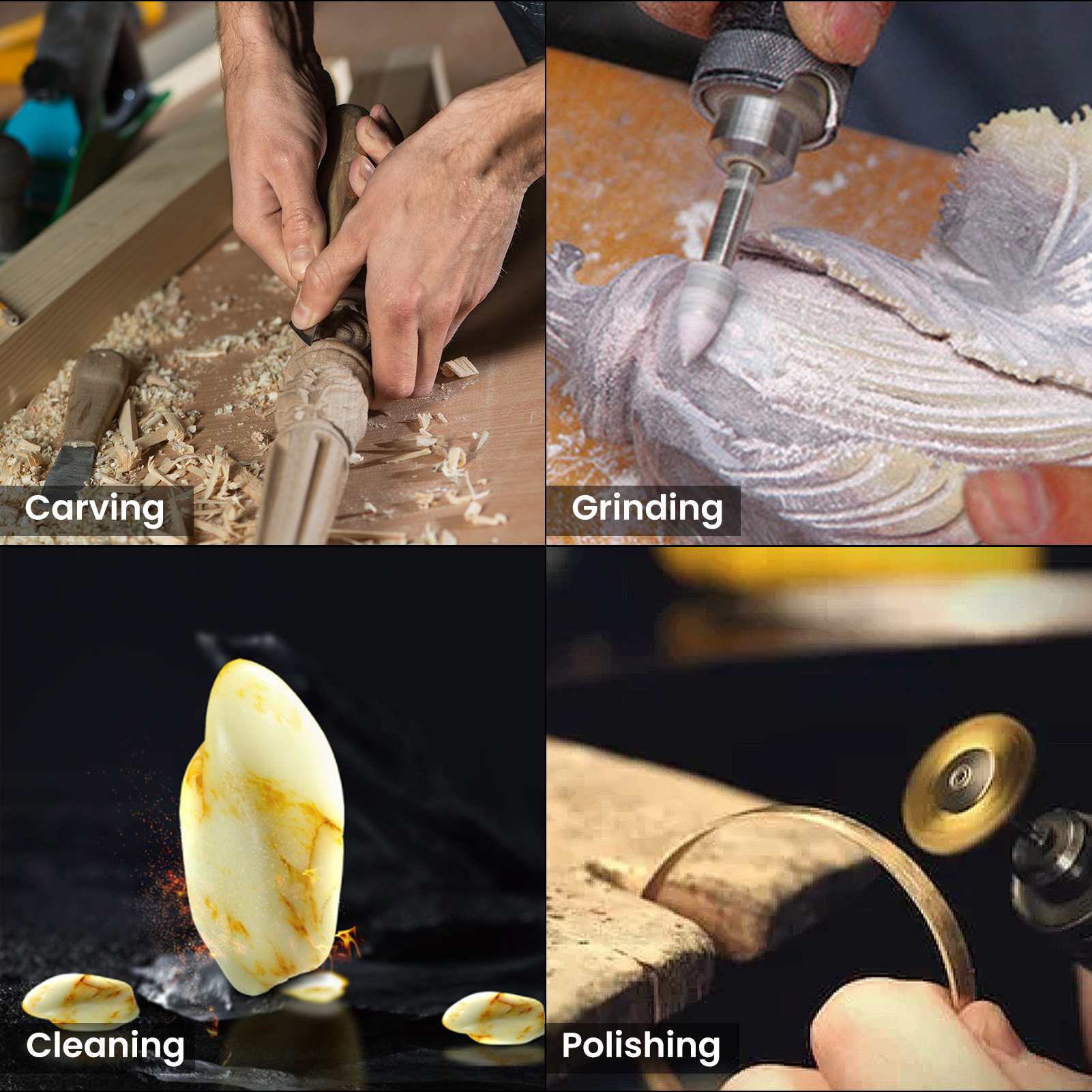 Roterande slipverktyg verktyg flexibel axel 0.3-3.6mm handstycken elektrisk borrmaskin roterande verktyg elektriskt slipverktyg tillbehör