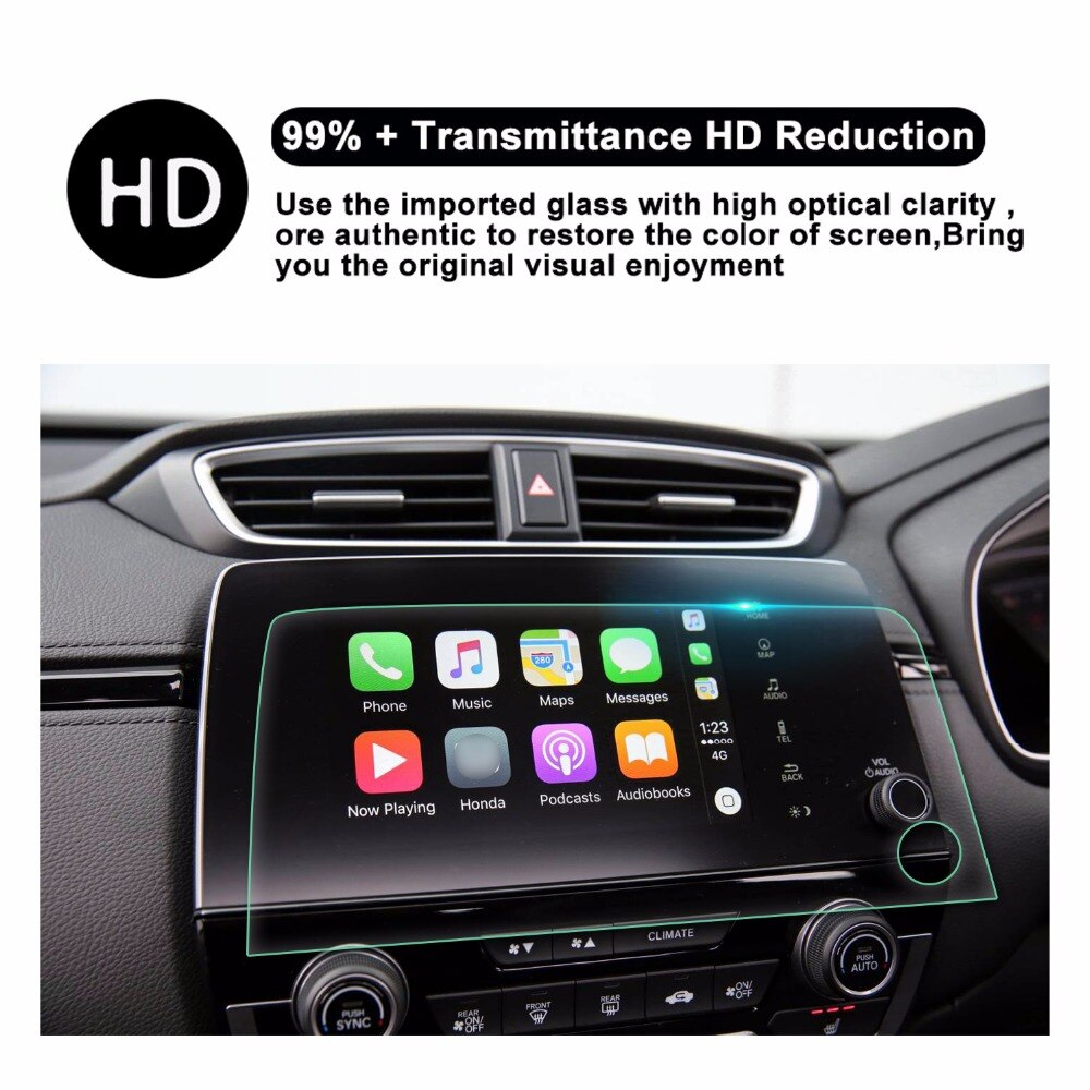 thumbnail image 2 of RUIYA Tempered Glass Screen Protector For VW Tiguan 2020-2024 10.25 Inch Cockpit 2 of 6