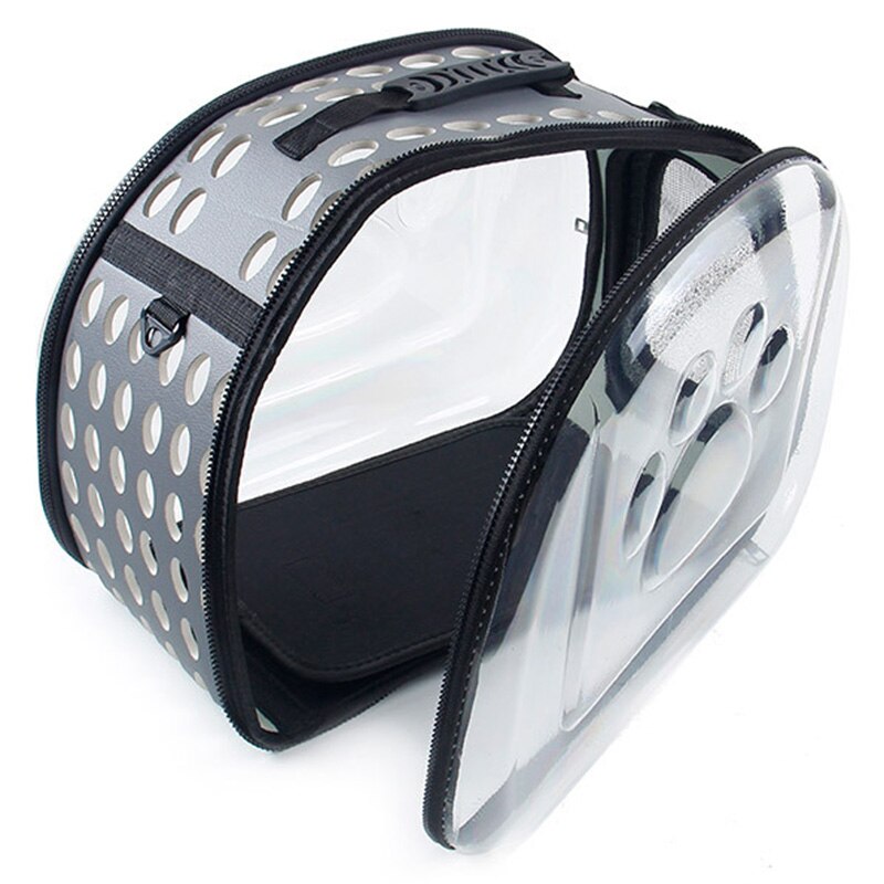 Transportín para mascotas, jaula plegable para perros y gatos, cajón plegable, bolso de mano, bolsas de transporte, suministros para mascotas, bolsa de transporte