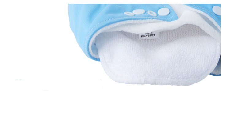 Genanvendelig stofble vandtæt tegneserie blød babyble justerbare træningsbukser bleer coverindsatser til nyfødte