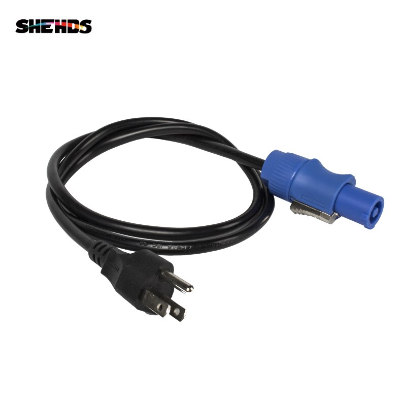 SHEHDS Mobiele Powercon Connector Stekker Connector Blauw/Wit Voor LED Par \ Moving Head/COB Par LED power Cable Plug socket