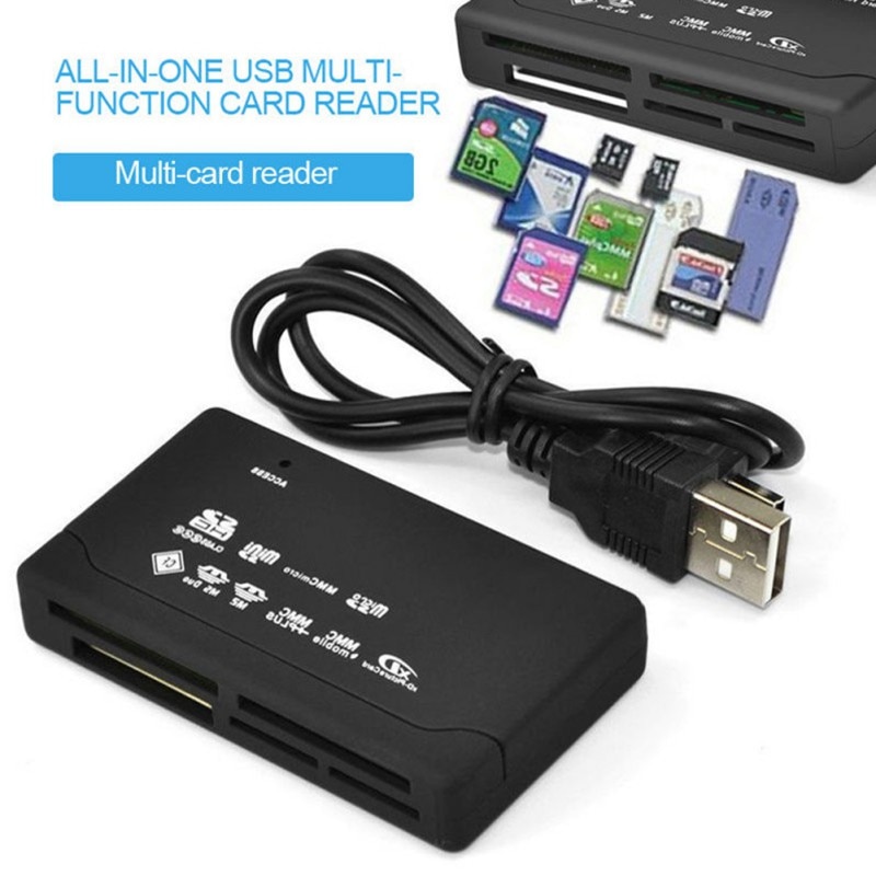 Universal M2 XD CF Card Reader SD Card Reader USB 2.0 High Speed Memory Card Reader
