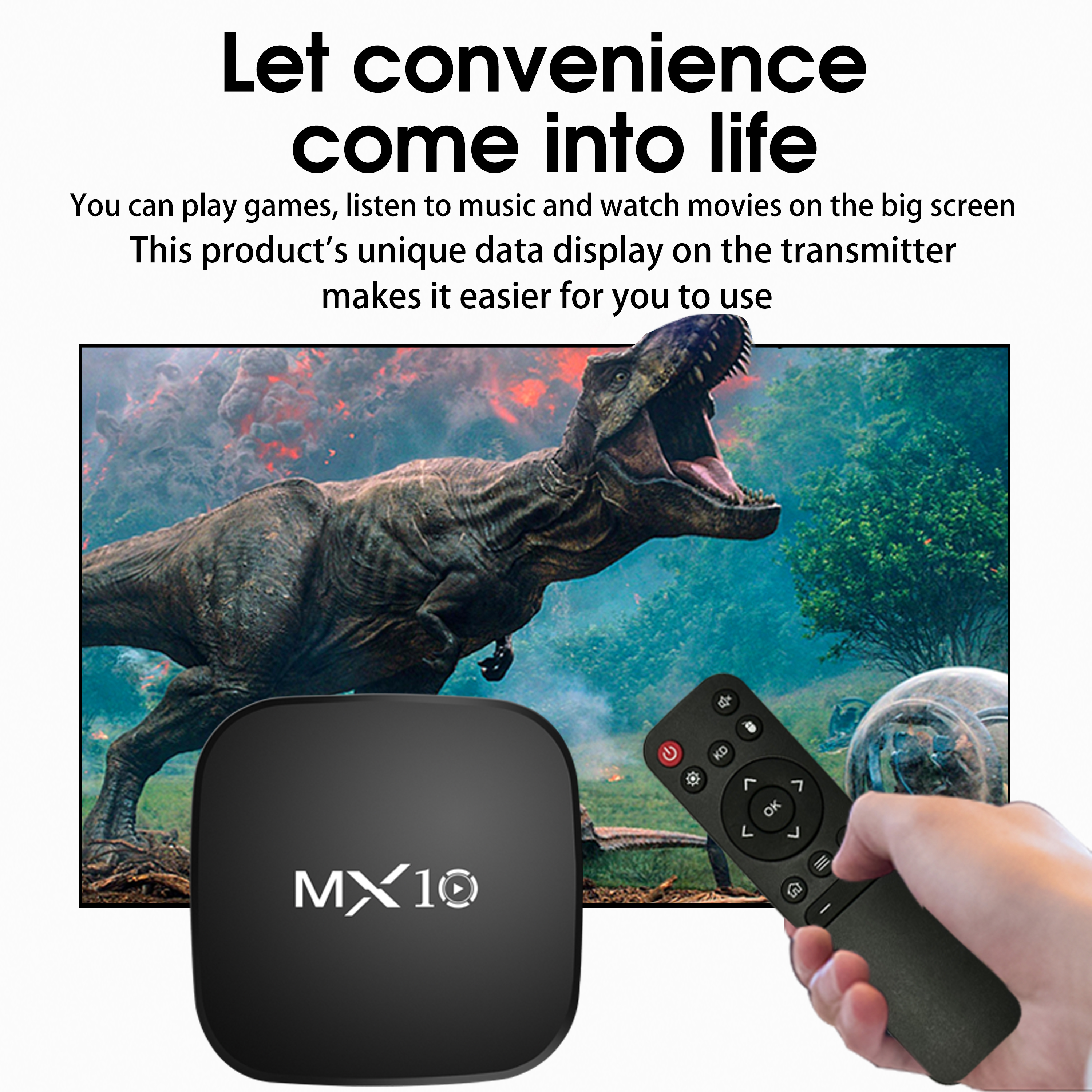 Android Tv Box 1GB 8GB Mini Mx10 Smart Tvbox 2 4g Wifi RK3228 Quad Core Set Top Box 4K Smart TV BOX Dual Band WIFI