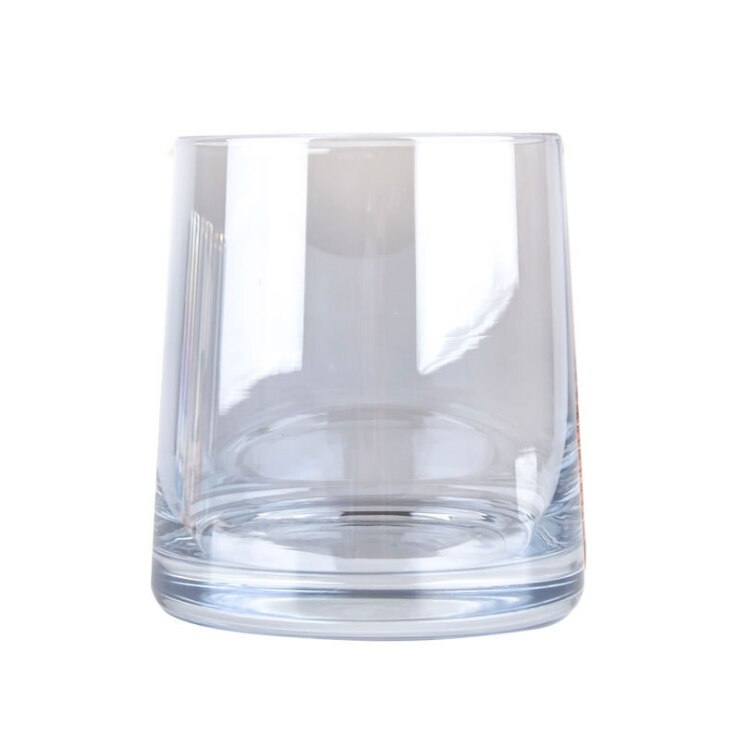 Blyfritt glass whiskyglass varmebestandig husholdning fargerik gullkant glass kopp spiritus vinredskaper: G