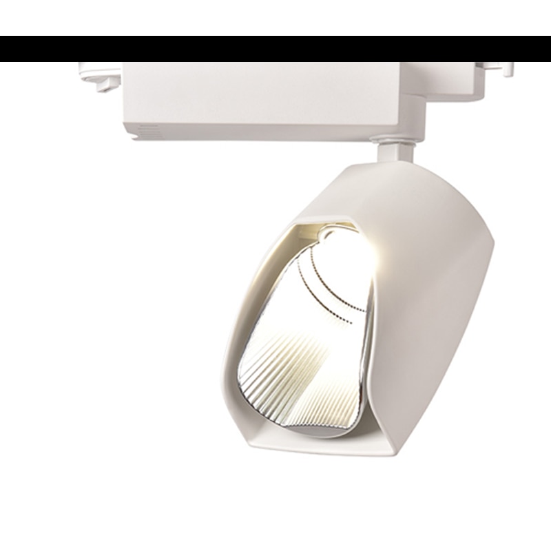 Grote verlichting hoek CREE 30 W LED COB Track Rail Light Spotlight Anti-glare Verstelbare Spoor verlichting