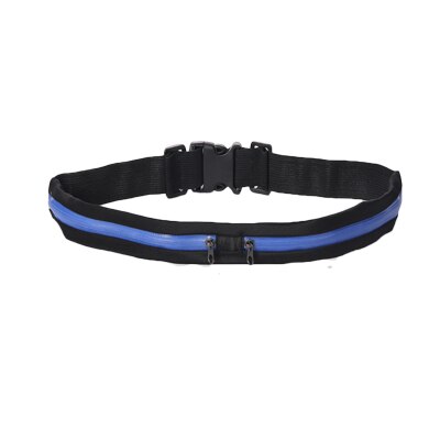 Aokali Sporttas Outdoor Elasticiteit mannen en vrouwen Fitness Running Portemonnee Anti-diefstal Waterdichte Onzichtbare Mobiele Riem: Double6