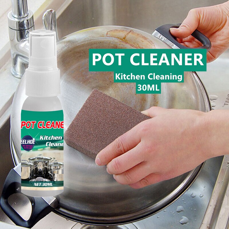30Ml Keuken Pot Cleaner Vuil Roest Remover Verkoolde Roestvrijstalen Wok Pot Multi-Purposecleaning Roest Converter Ionische Tool TSML1