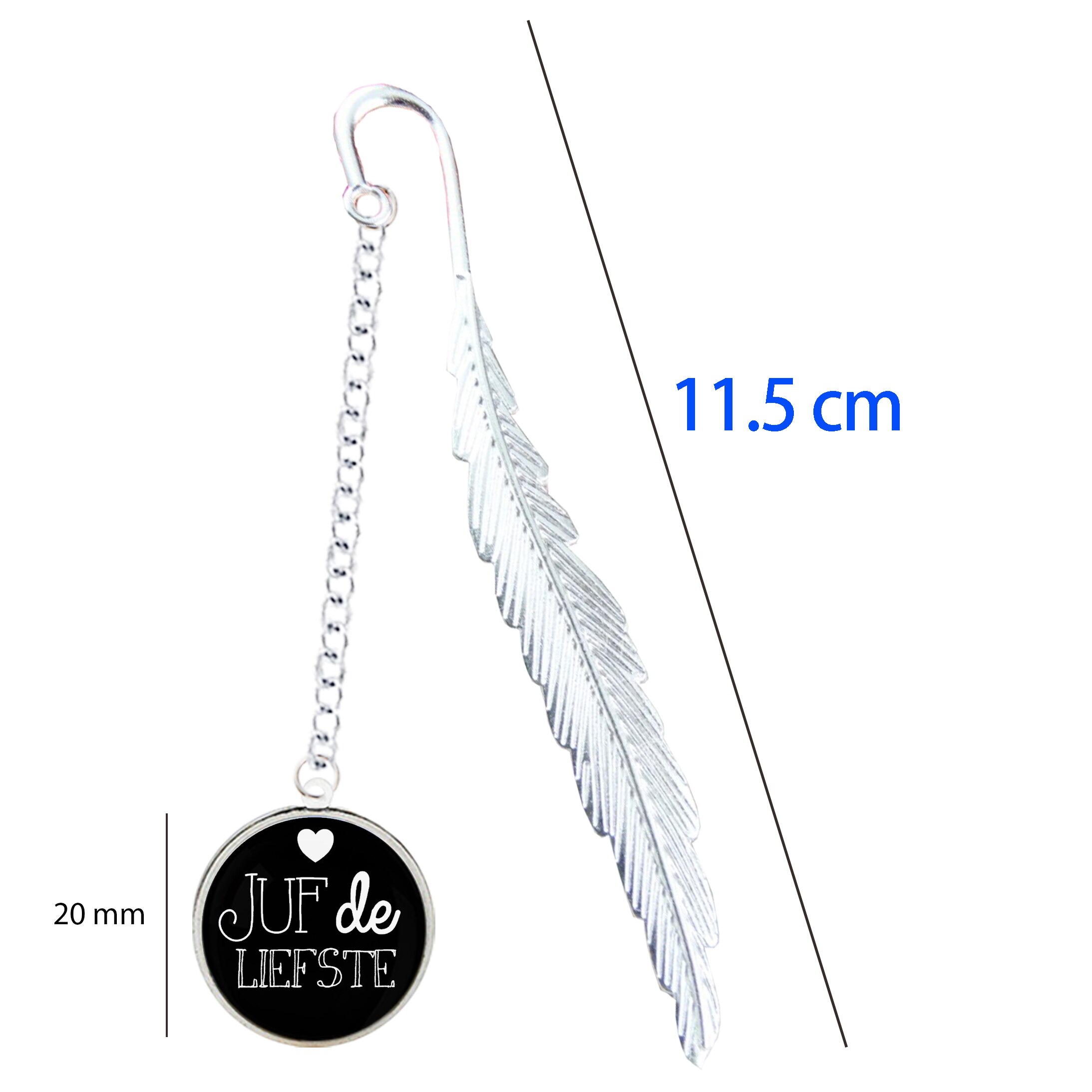 VOOR DE Liefste Juf leucste Meester Glass Marque páginas marcapáginas Signet bedankt juf cadeau carta gracias querido Maestro