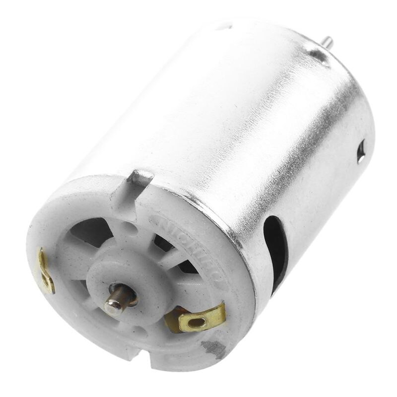 Dc 12v 1-1.2a 15000 rpm elmotor med højt drejningsmoment til gør-det-selv billegetøj
