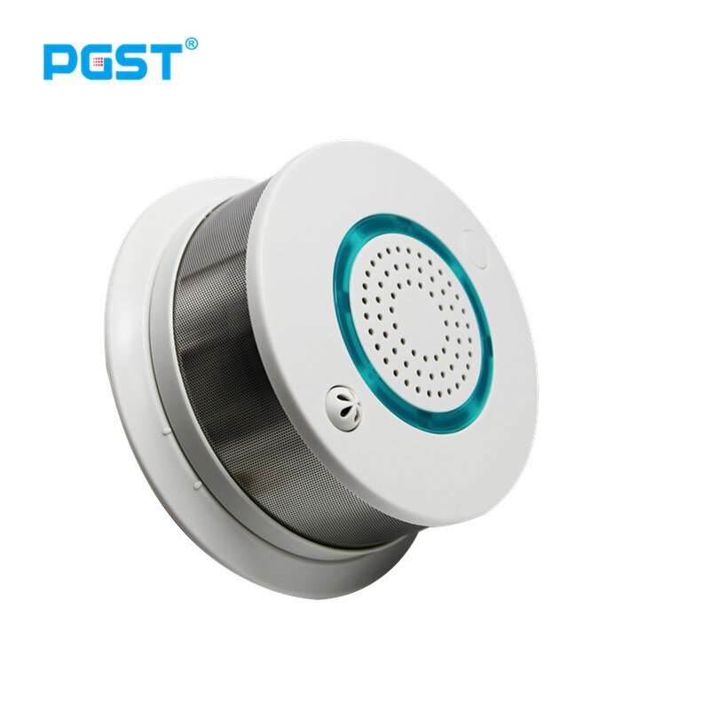 WiFi Smoke Temperature Detector Sensor,Fire Protection Smokehouse Combination Fire Alarm Home Security System Smart Home