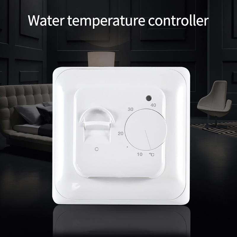 Electric Floor Heating Thermostat Manual Mechanical Room Temperature Controller Heating Thermostat Plumbing Controller