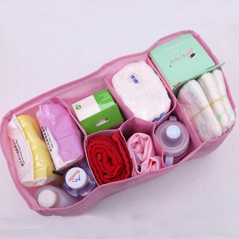 Beautiful Baby Portable Diaper Nappy Water Bottle Changing Divider Storage Organizer Bag Inner Pouch in Bag