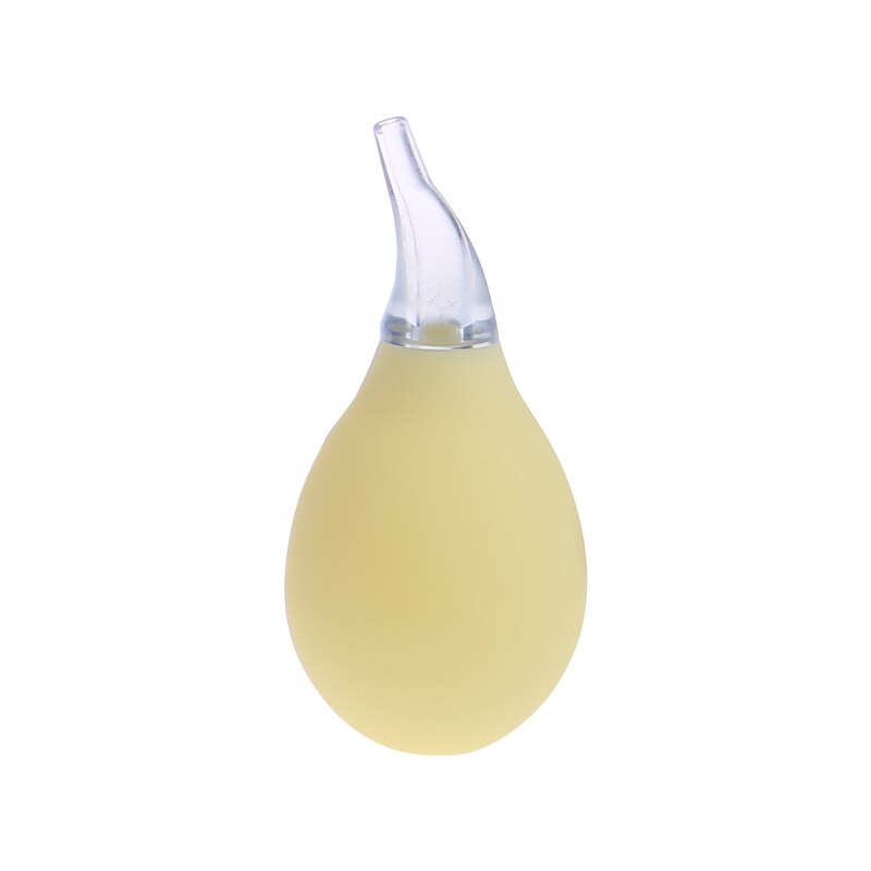OOTDTY Baby Neugeborenen Nasensauger Saug Weiche Spitze Schleim Vakuum Laufende Nase Reiniger: Beige