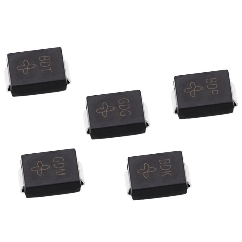 50Pcs Smd Tvs Diodes SMCJ120A SMCJ130A SMCJ140CA SMCJ150CA SMCJ160CA SMCJ170CA SMCJ180CA SMCJ188A Smcj 1500W 5V-440V Smc