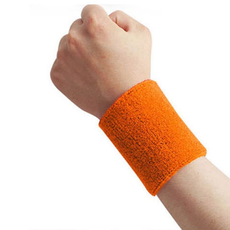 1pcs Sport Protect Wrist Sleeve Gym Sweatband Fitness Run Sweat Band 8*7.5 CM